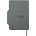 Nexus A5 Hardcover Notizbuch mit Kugelschreiber und Bleistiftset (schwarze Mine), grau