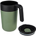 Nordia 400 ml doppelwandiger Becher aus Recyclingmaterial, heather grün