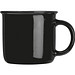 Nostalgietasse aus Keramik, 350ml, schwarz