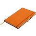 Notizbuch Happy, DIN A5, blanko, orange