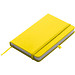 Notizbuch Happy, DIN A6, blanko, gelb