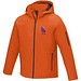 Notus wattierte Softshell Herrenjacke, orange, XS