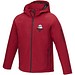 Notus wattierte Softshell Herrenjacke, rot, XL