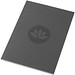 Novella Austen A5 Softcover Notizbuch aus Recyclingmaterial – 50 Blatt, kohle