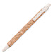 Druckkugelschreiber Montado aus Kork und Weizenstroh, blaue Mine, beige Druckkugelschreiber Montado aus Kork und Weizenstroh, blaue Mine, beige