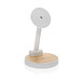 Ontario 2-in-1 15W magnetischer Ladeständer aus RCS rPlastik, weiß