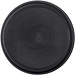 Orbit Frisbee aus recyceltem Kunststoff, schwarz