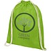 Oregon 140 g/m² Turnbeutel aus Baumwolle 5L, limone