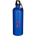 Oregon 750 ml matte RCS-zertifizierte, einwandige Trinkflasche aus recyceltem Edelstahl mit Karabinerhaken, royalblau