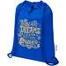 Oregon Blend 140 g/m² GRS-recycelter Turnbeutel 5 L, royalblau
