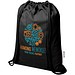 Oregon Blend 140 g/m² GRS-recycelter Turnbeutel 5 L, schwarz