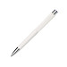 burger swiss pen® Kugelschreiber Delta, blaue Mine, kristallweiß-matt/blau