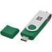 OTG Rotate USB Typ-C Stick, grün, 2GB