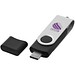 OTG Rotate USB Typ-C Stick, schwarz, 2GB
