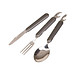 Outdoor-Besteck-Set CAMPING,grau