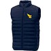 Pallas GRS recycelter wattierter Bodywarmer für Herren, navy, S