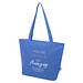 Panama Tragetasche aus GRS Recyclingmaterial 20 L, royalblau