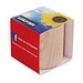 Pflanz-Holz rund mit Samen, Sonnenblume, 1-seit. Druck