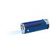 Piezo LED-Feuerzeug Light Fire, blau-metallic Piezo LED-Feuerzeug Light Fire, blau-metallic