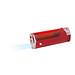Piezo LED-Feuerzeug Light Fire, rot-metallic