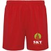 Player Sportshorts Unisex, rot, XL