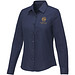 Pollux Damenbluse mit langen Ärmeln, navy, L