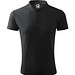Polohemd Herren Pique Polo, 2XL, ebony grau