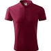 Polohemd Herren Pique Polo, S, garnet