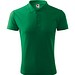 Polohemd Herren Pique Polo, S, grasgrün