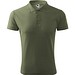 Polohemd Herren Pique Polo, S, khaki