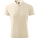 Polohemd Herren Pique Polo, S, mandel