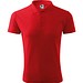 Polohemd Herren Pique Polo, S, rot