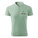 MALFINI Polohemd Herren Pique Polo, XL, sage