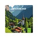 POLYCLEAN rPET Displaytuch 18x18 cm im Pergaminbeutel , weiss / individuell