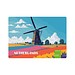 POLYCLEAN rPET Displaytuch 21x15 cm im Pergaminbeutel , weiss / individuell