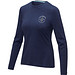 Ponoka Langarmshirt für Damen, navy, XXL