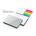 Geiger-Notes Prag White Bestseller Bookcover Haftnotiz Kombi-Set, inkl. Druck, matt, Farbschnitt schwarz