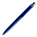 prodir® Kugelschreiber DS8 PPP Family, blaue Mine, marineblau/silber poliert