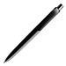 prodir® Kugelschreiber DS8 PPP Family, blaue Mine, schwarz/silber poliert