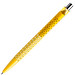 prodir® Kugelschreiber QS40 PMT Air, blaue Mine, gelb/silber poliert