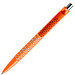 prodir® Kugelschreiber QS40 PMT Air, blaue Mine, orange/silber poliert
