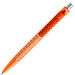 prodir® Kugelschreiber QS40 PMT Air, blaue Mine, orange/silber satiniert