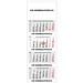 geiger notes 4-Monats-Block-Recycling-Wandkalender Profil 2021, weiß geiger notes 4-Monats-Block-Recycling-Wandkalender Profil 2021, weiß