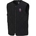 Quarz GRS-recycelte Thermoweste Unisex, schwarz, L