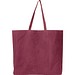 Recycelte Baumwolltasche Manhattan,burgund