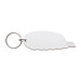 reflects® Minicutter mit Schlüsselring Tongi, weiß