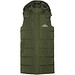 Reine Steppweste für Damen, Militar Green, 2XL
