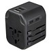 Reiseadapter Maracena,schwarz