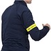 RFX™ 38 cm reflektierendes PVC Schnapparmband, neongelb