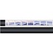 RFX™ 43,5 cm reflektierendes PVC Band, weiss